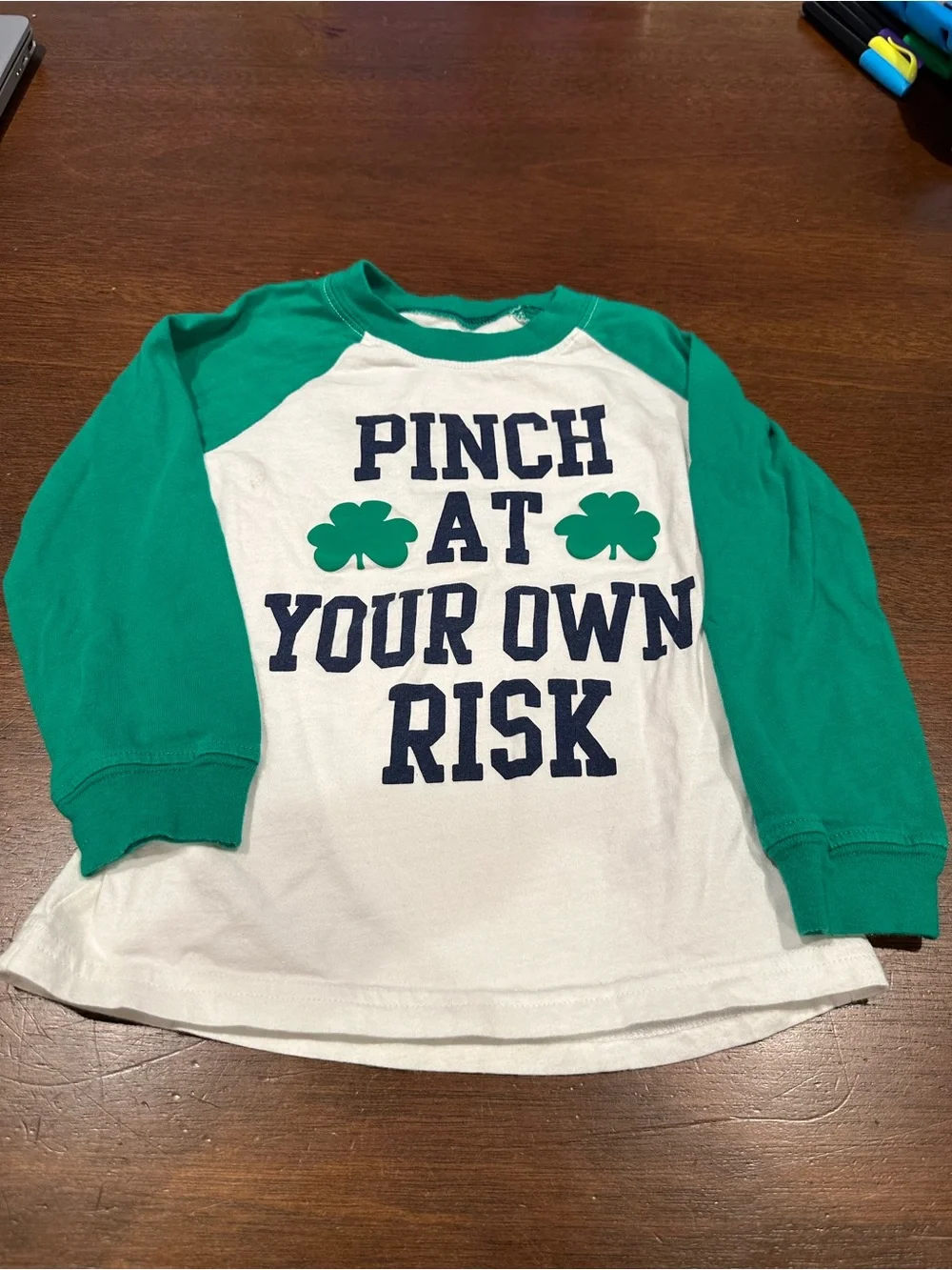 4T Shamrock Graphic Tee